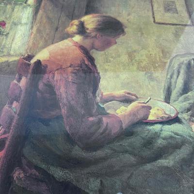 Evert Pieters Print of Mother and Children 