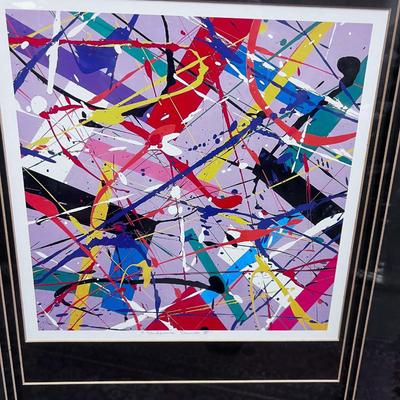 Circa  1990 Pair Of Framed Art Prints 