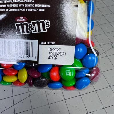2 Big Jars of M & M's, 3 Pounds 14 oz. NEW  