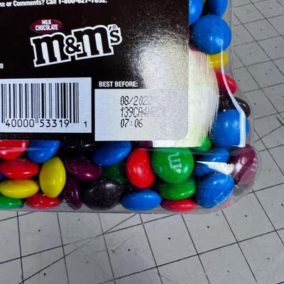 2 Big Jars of M & M's, 3 Pounds 14 oz. NEW  