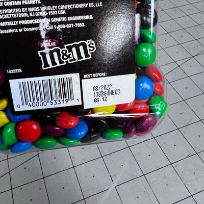 2 Big Jars of M & M's, 3 Pounds 14 oz. NEW  