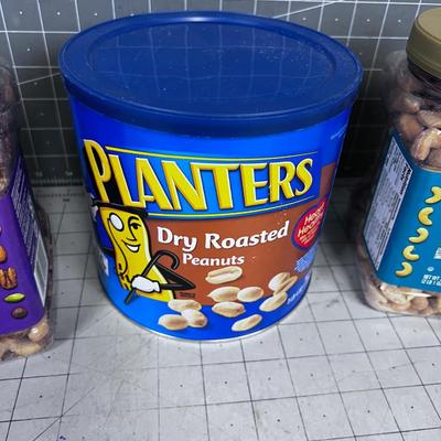 3 New Tubs of Nuts: Peanuts, Cashew and Mixed Nuts 