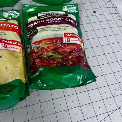 BEAR CREEK Soup and Chili Mixes (6) 