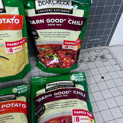 BEAR CREEK Soup and Chili Mixes (6) 