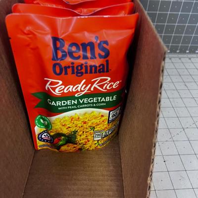 Lots of Uncle Ben RICE Packets Mostly Garden Vegetable Mix 