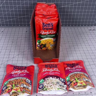 Lots of Uncle Ben RICE Packets Mostly Garden Vegetable Mix 