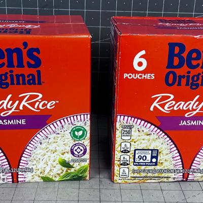 2 Large Boxes of Uncle Bens JASMINE Rice