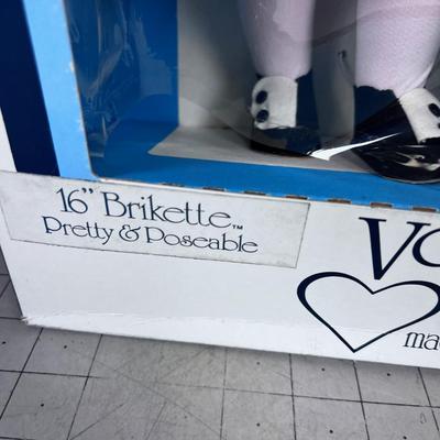 16" Brikette VOGUE DOLL, In Original Box.
