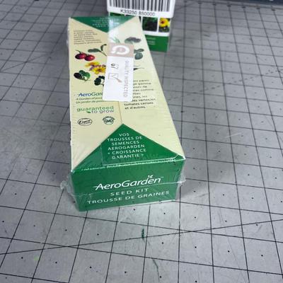 AERO Seed Kits, 2 New Sealed 