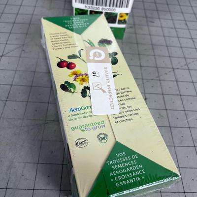 AERO Seed Kits, 2 New Sealed 