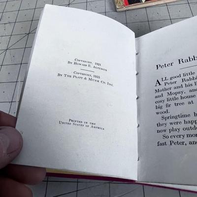 Antique Children's Books; Little Red Riding Hood & Peter Rabbit