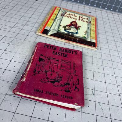 Antique Children's Books; Little Red Riding Hood & Peter Rabbit