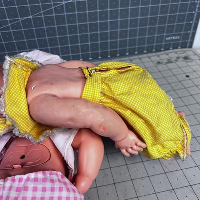 2 Vintage Baby Dolls