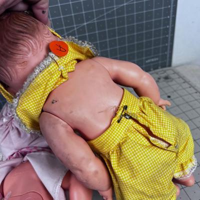 2 Vintage Baby Dolls