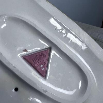 Royal Dux Yellow Dish, (Soap Dish) 