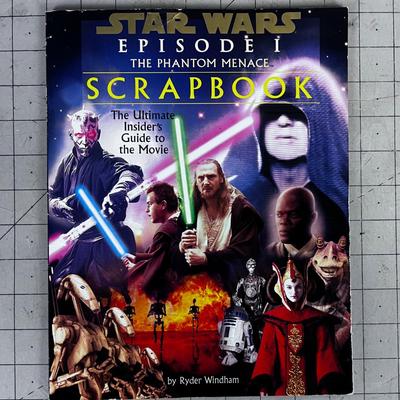 STAR WARS Episode 1 - Scrap Book - The Phantom Menace 
