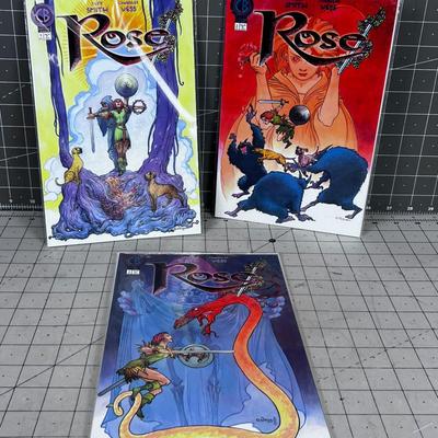 ROSE Comic Issues 1 thru 3