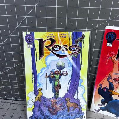 ROSE Comic Issues 1 thru 3