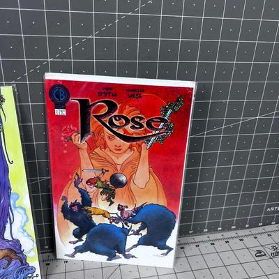 ROSE Comic Issues 1 thru 3