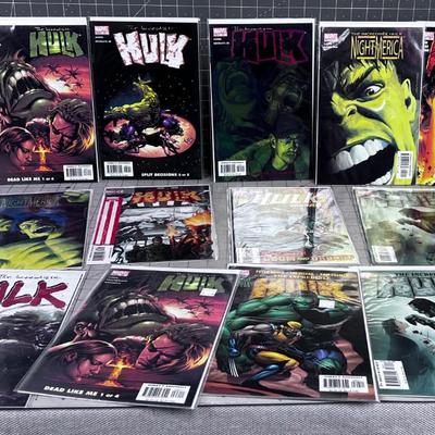 Marvel Comics (13 issues) INCREDIBLE HULK 