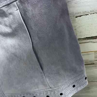 BRADLEY BAYOU  Jeweled Jacket LAVENDER Suede 