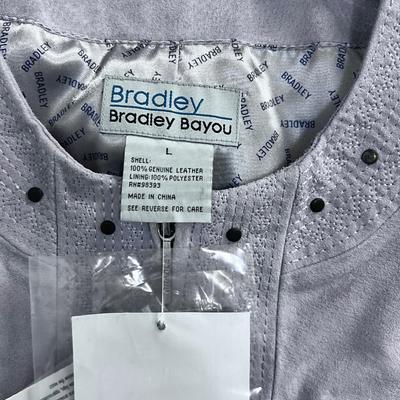 BRADLEY BAYOU  Jeweled Jacket LAVENDER Suede 