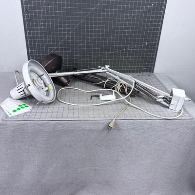 2 Desk Lamps 