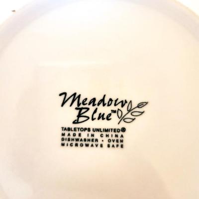 Combination Lot of Meadow Blue and Autumn Blue China