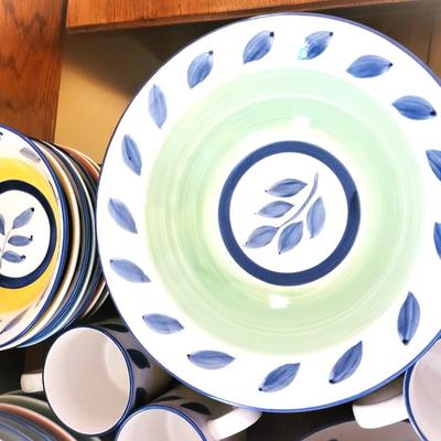 Combination Lot of Meadow Blue and Autumn Blue China