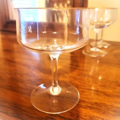 Lenox Desire Pattern Set of 8 Gold Trim Champagne/Sherbet Gobles