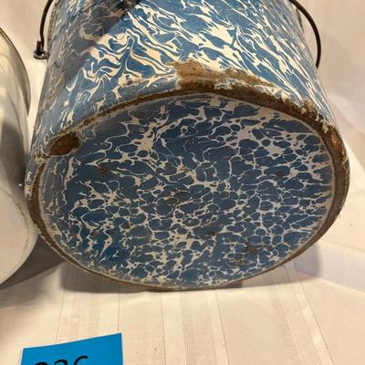 Antique Graniteware Buckets