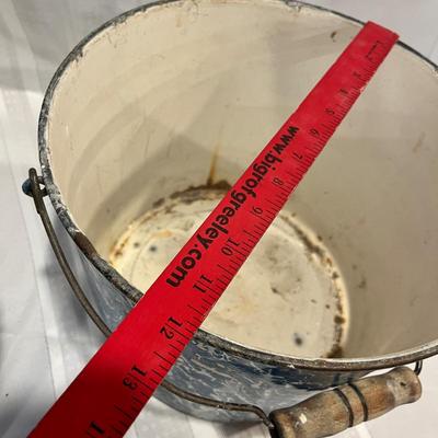Antique Graniteware Buckets