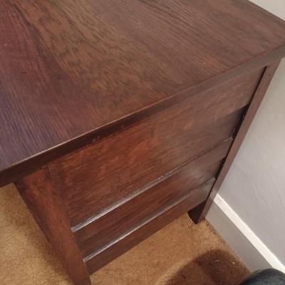 Antique Solid Oak Wash Stand