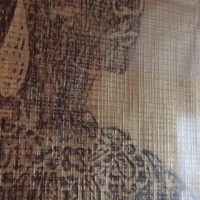 Framed Image Transfer on Fabric of Margaret Bernard Peyton 1450 Wall Decor Choice B