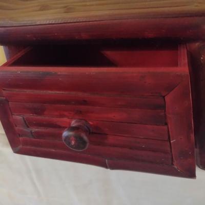 Bamboo Alter Table Trinket Box