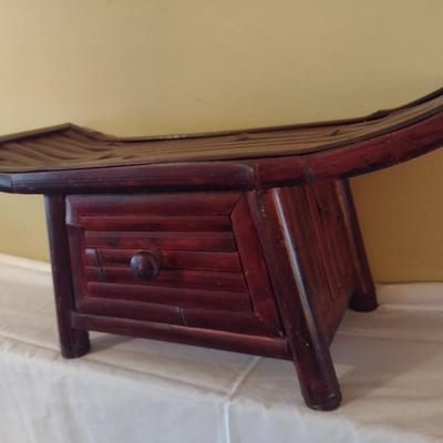 Bamboo Alter Table Trinket Box