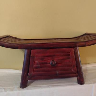 Bamboo Alter Table Trinket Box