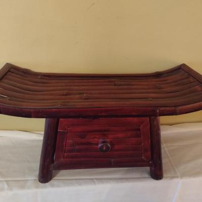 Bamboo Alter Table Trinket Box