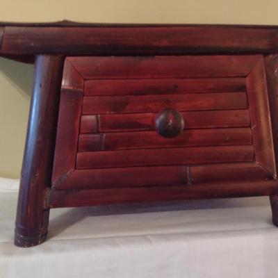 Bamboo Alter Table Trinket Box