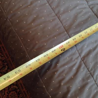 Link-Taylor Turned Wood Spindle Full Size Headboard Bed Frame and Mattress Set