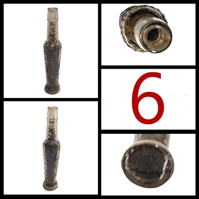 7 Medium Vintage/Antique Glass Bottles