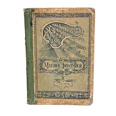 4 Antique Religious Books: Methods with Beginners, The Facts About Luther, His Glorious Appearing & The Book of Concord