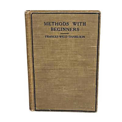 4 Antique Religious Books: Methods with Beginners, The Facts About Luther, His Glorious Appearing & The Book of Concord