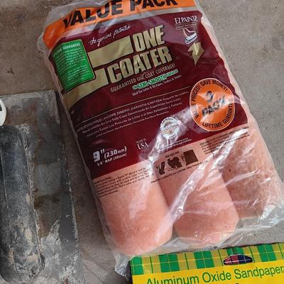 Painting and drywall supplies - Paint brushes - Paint trays - saw - rollers and more