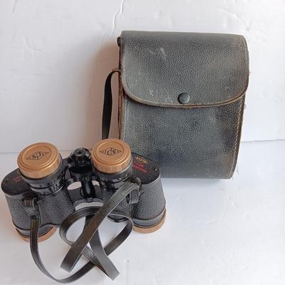 Vintage Optex special wide SPI 7X35 Optic Binoculars with case