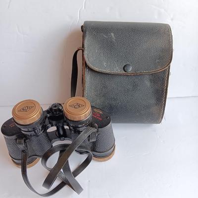 Vintage Optex special wide SPI 7X35 Optic Binoculars with case