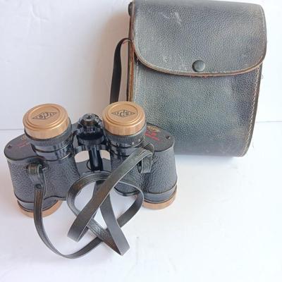 Vintage Optex special wide SPI 7X35 Optic Binoculars with case