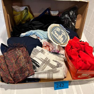 Lot of material ect.