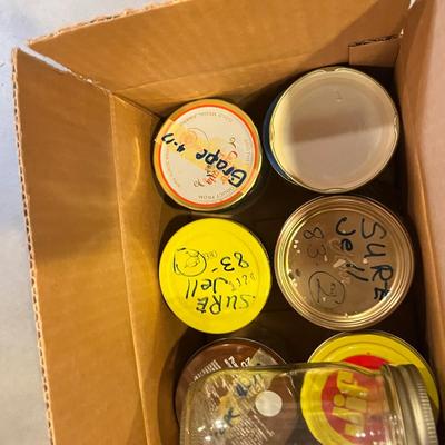 Lot of canning jars