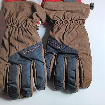 Two pairs of Men's size large winter gloves - Burton